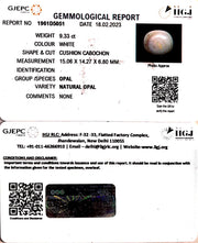 9.33/CT Natural Fire Opal with Govt. Lab Certificate (1221)